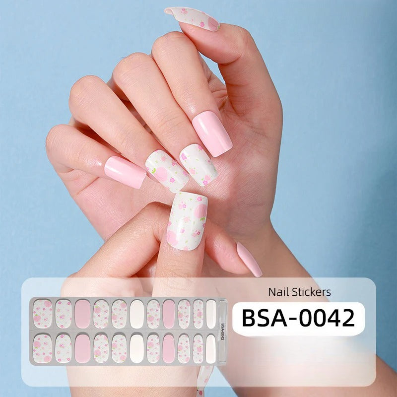 Gel Nail Strips UV-Free BSA-0042