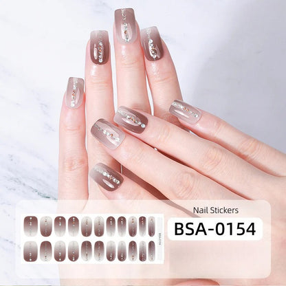 Gel Nail Strips UV-Free BSA-0154