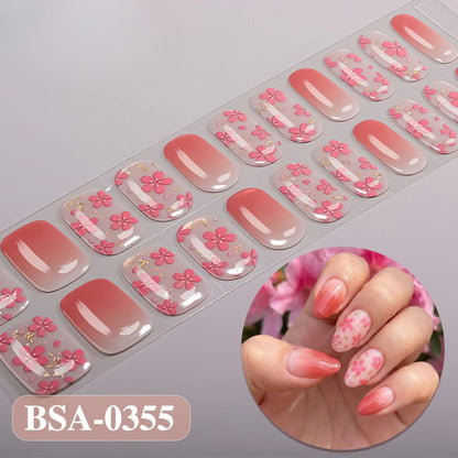 Gel Nail Strips UV-Free BSA-0355