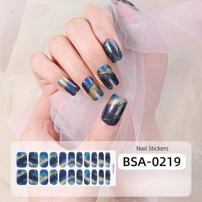 Gel Nail Strips UV-Free BSA-0219