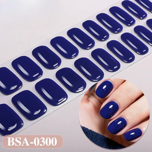 Gel Nail Strips UV-Free BSA-0300