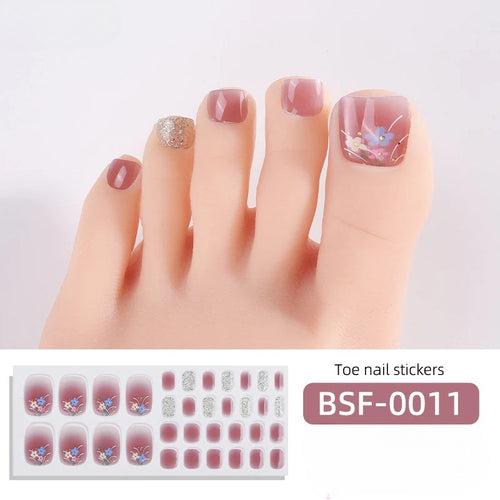 Gel Nail Strips UV-Free BSF-0011