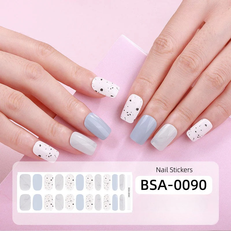 Gel Nail Strips UV-Free BSA-0090