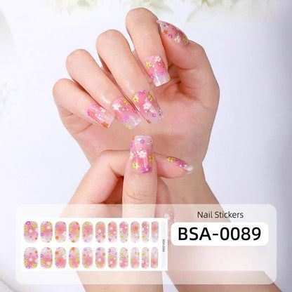 Gel Nail Strips UV-Free BSA-0089