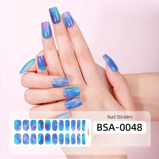 Gel Nail Strips UV-Free BSA-0048