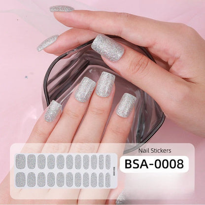 Gel Nail Strips UV-Free BSA-0008