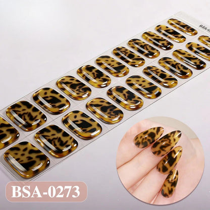 Gel Nail Strips UV-Free BSA-0273