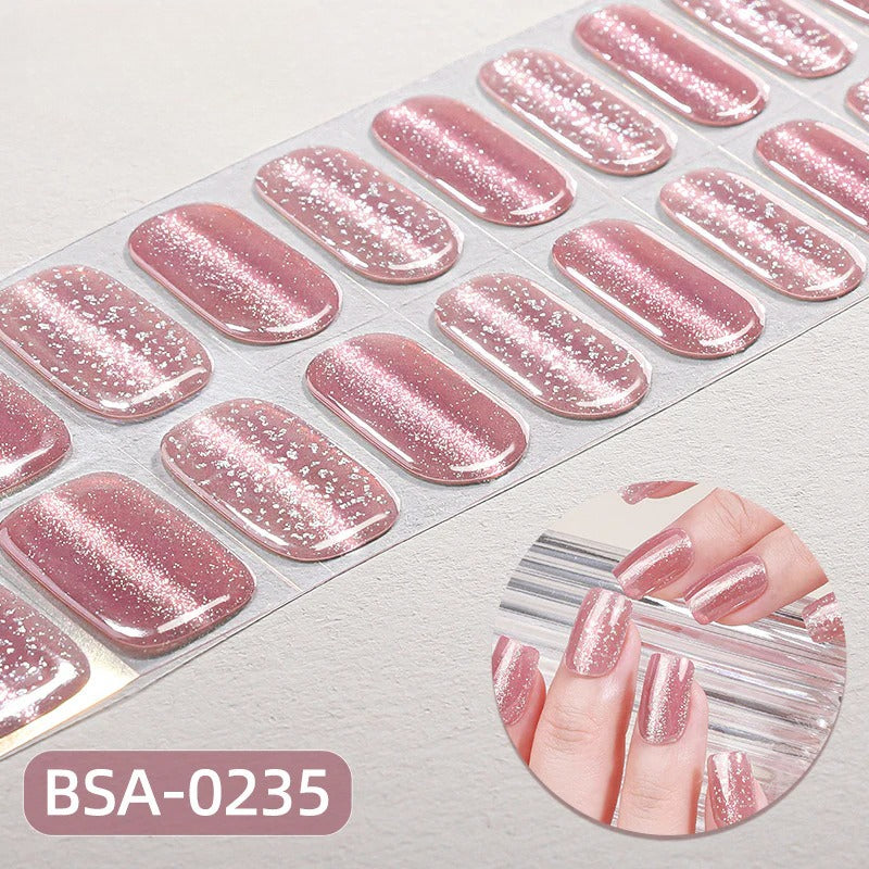 Gel Nail Strips UV-Free BSA-0235