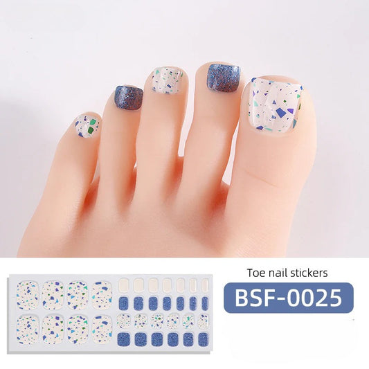 Gel Nail Strips UV-Free BSF-0025