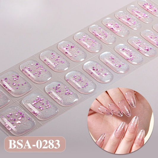 Gel Nail Strips UV-Free BSA-0283