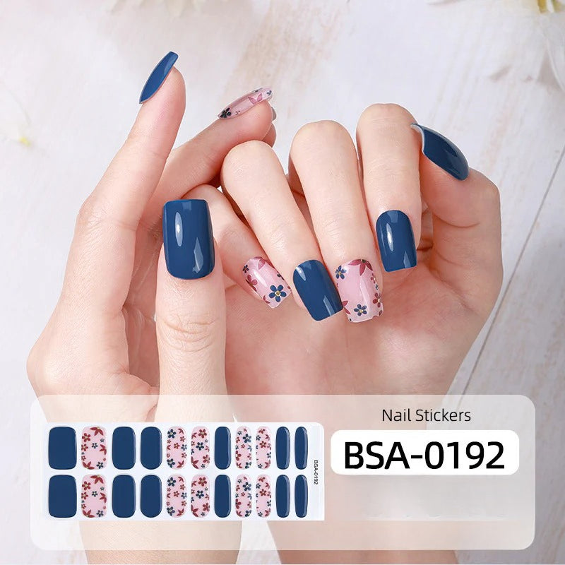 Gel Nail Strips UV-Free BSA-0192
