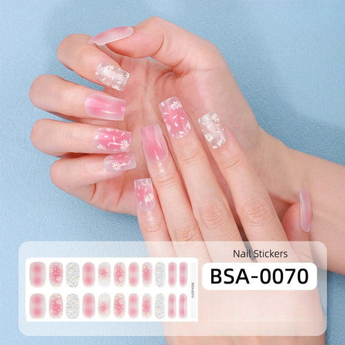 Gel Nail Strips UV-Free BSA-0070