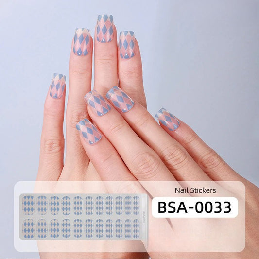 Gel Nail Strips UV-Free BSA-0033