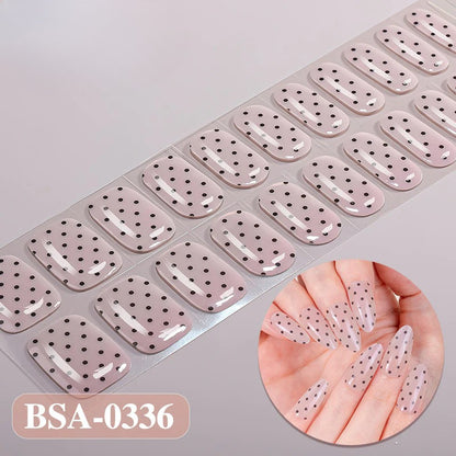 Gel Nail Strips UV-Free BSA-0336