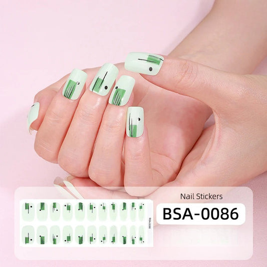 Gel Nail Strips UV-Free BSA-0086