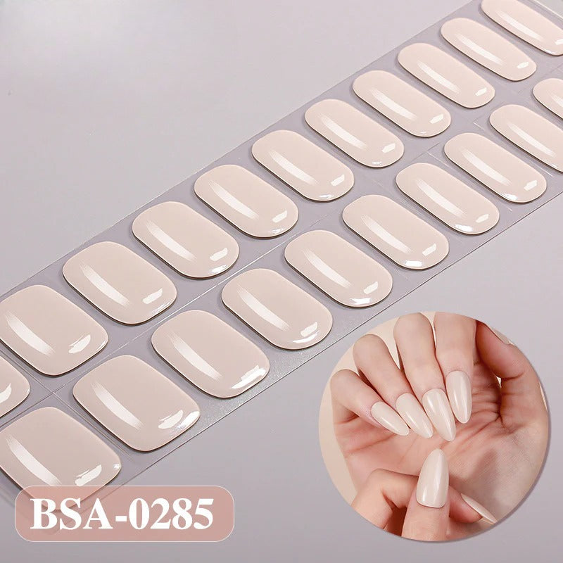 Gel Nail Strips UV-Free BSA-0285