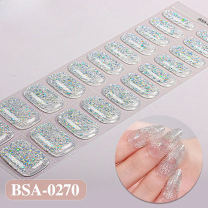 Gel Nail Strips UV-Free BSA-0270