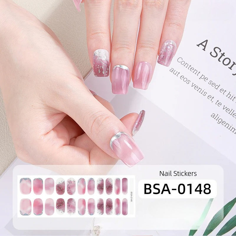 Gel Nail Strips UV-Free BSA-0148