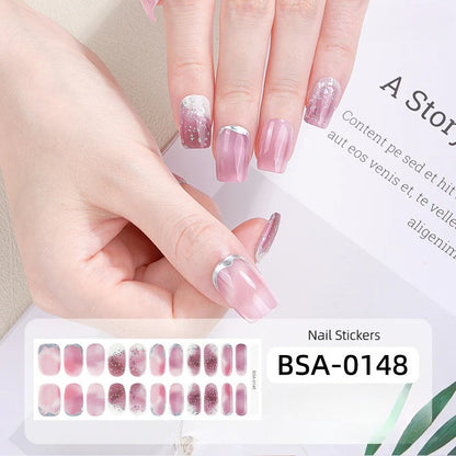 Gel Nail Strips UV-Free BSA-0148