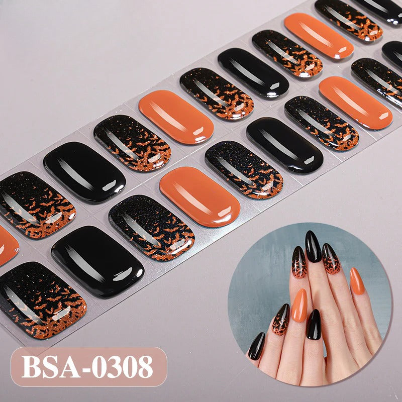 Gel Nail Strips UV-Free BSA-0308