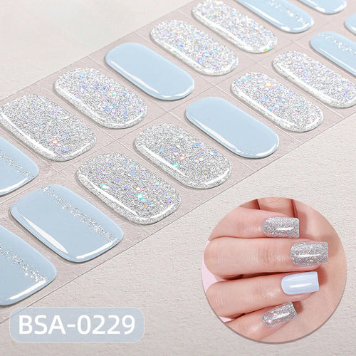 Gel Nail Strips UV-Free BSA-0229