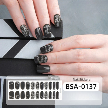 Gel Nail Strips UV-Free BSA-0137