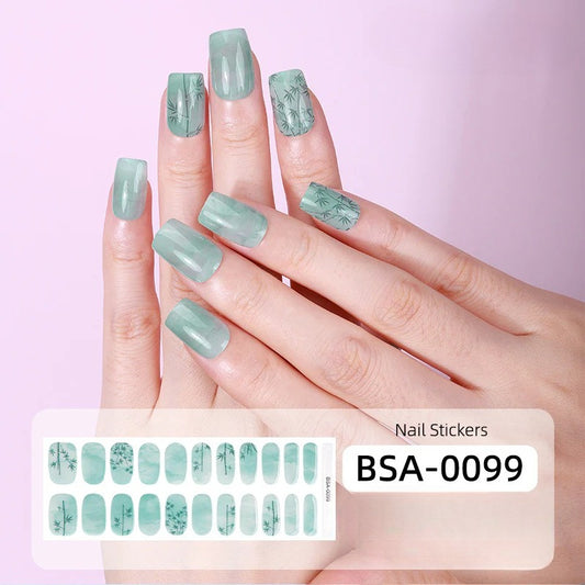 Gel Nail Strips UV-Free BSA-0099