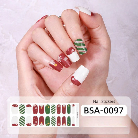 Gel Nail Strips UV-Free BSA-0097