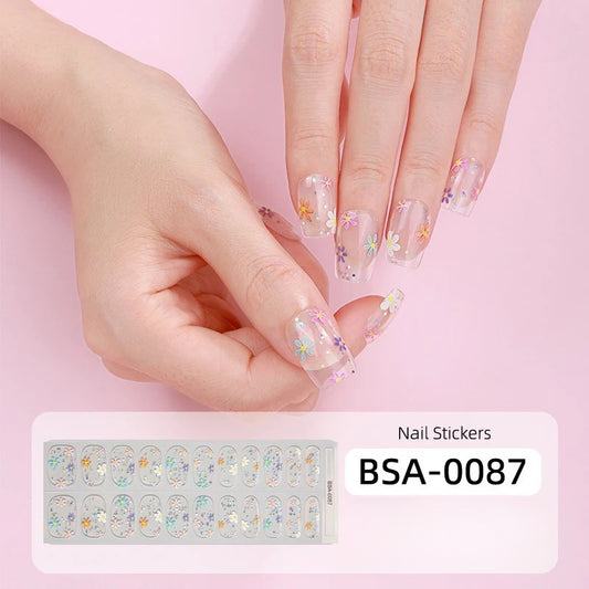 Gel Nail Strips UV-Free BSA-0087