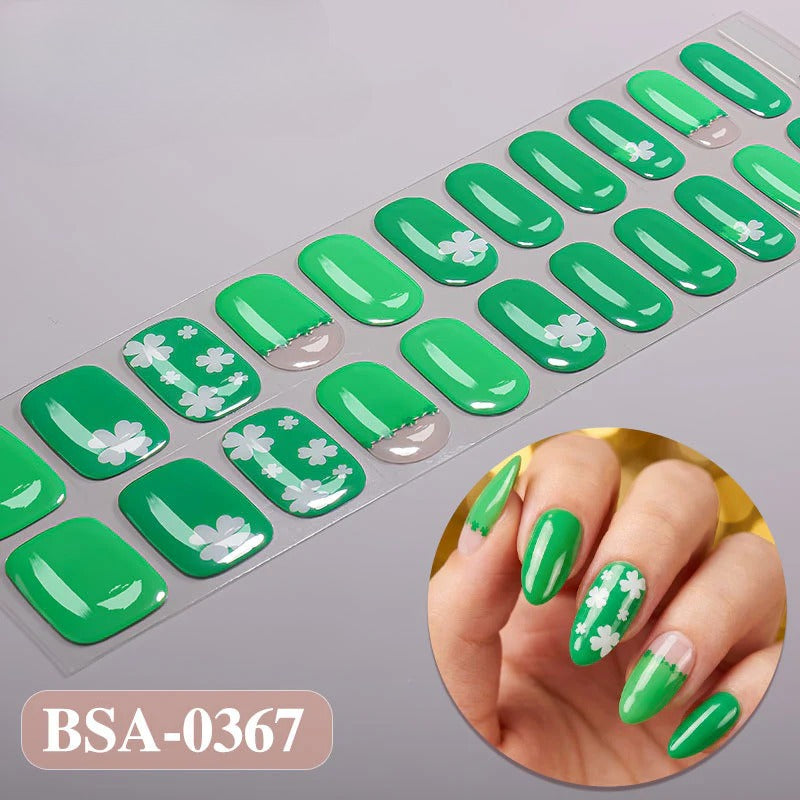 Gel Nail Strips UV-Free BSA-0367