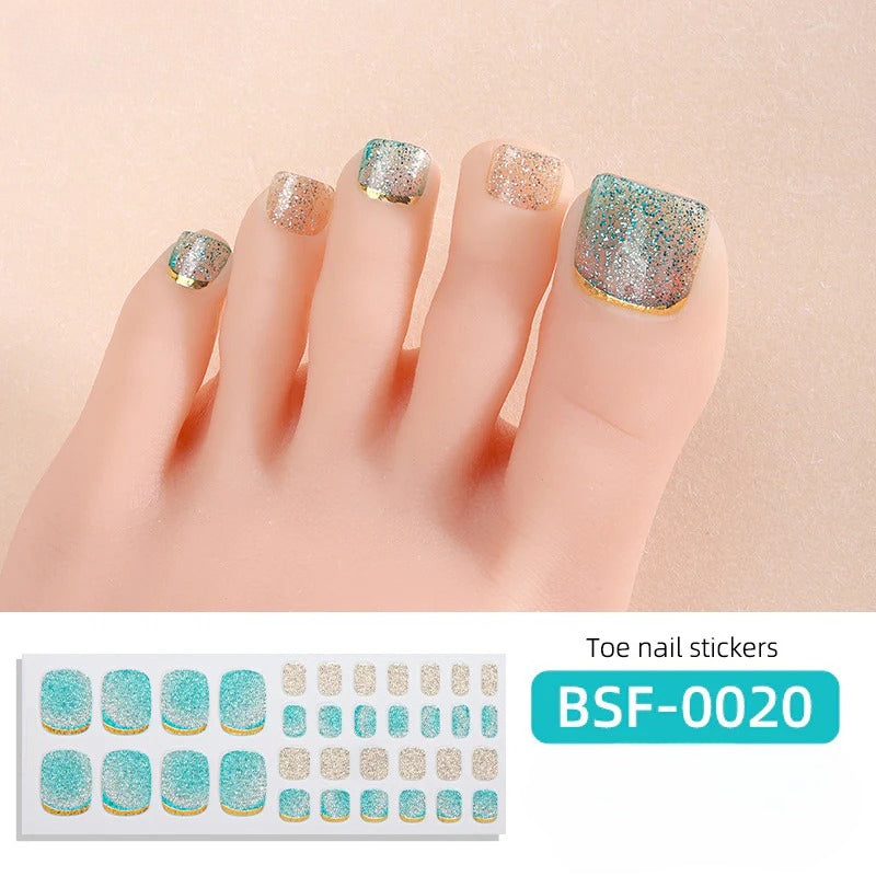 Gel Nail Strips UV-Free BSF-0020