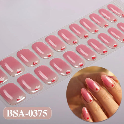 Gel Nail Strips UV-Free BSA-0375