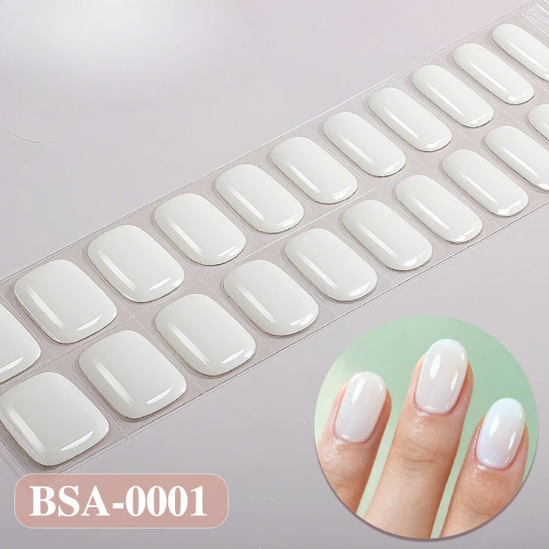 Gel Nail Strips UV-Free BSA-0001