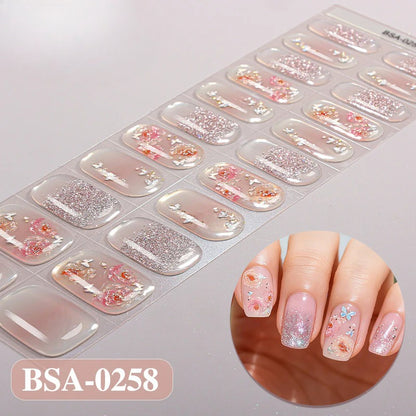 Gel Nail Strips UV-Free BSA-0258
