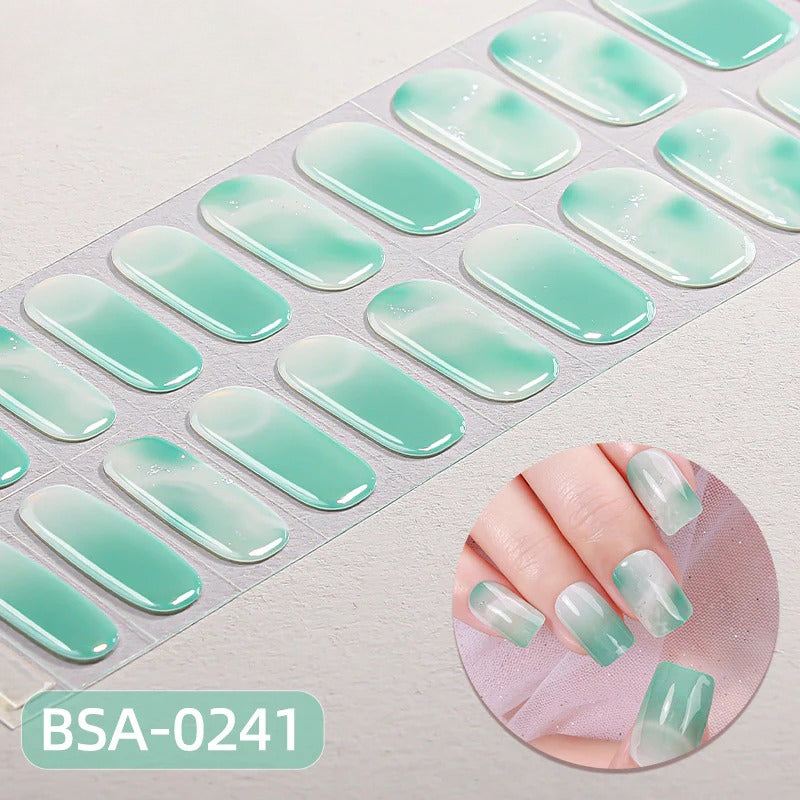 Gel Nail Strips UV-Free BSA-0241