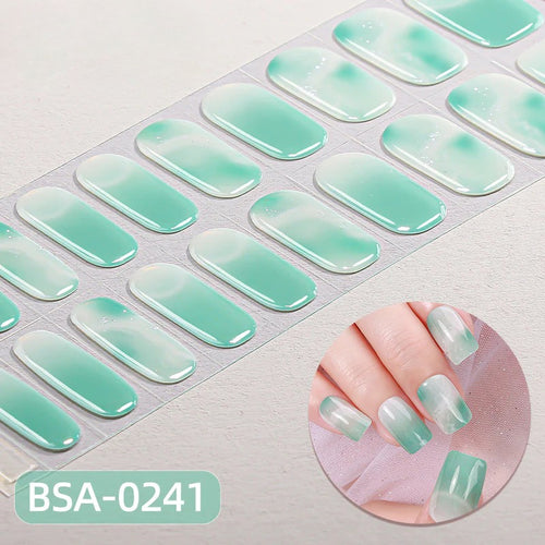 Gel Nail Strips UV-Free BSA-0241